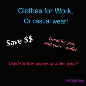 Why Pay tons of $$ for work clothes?